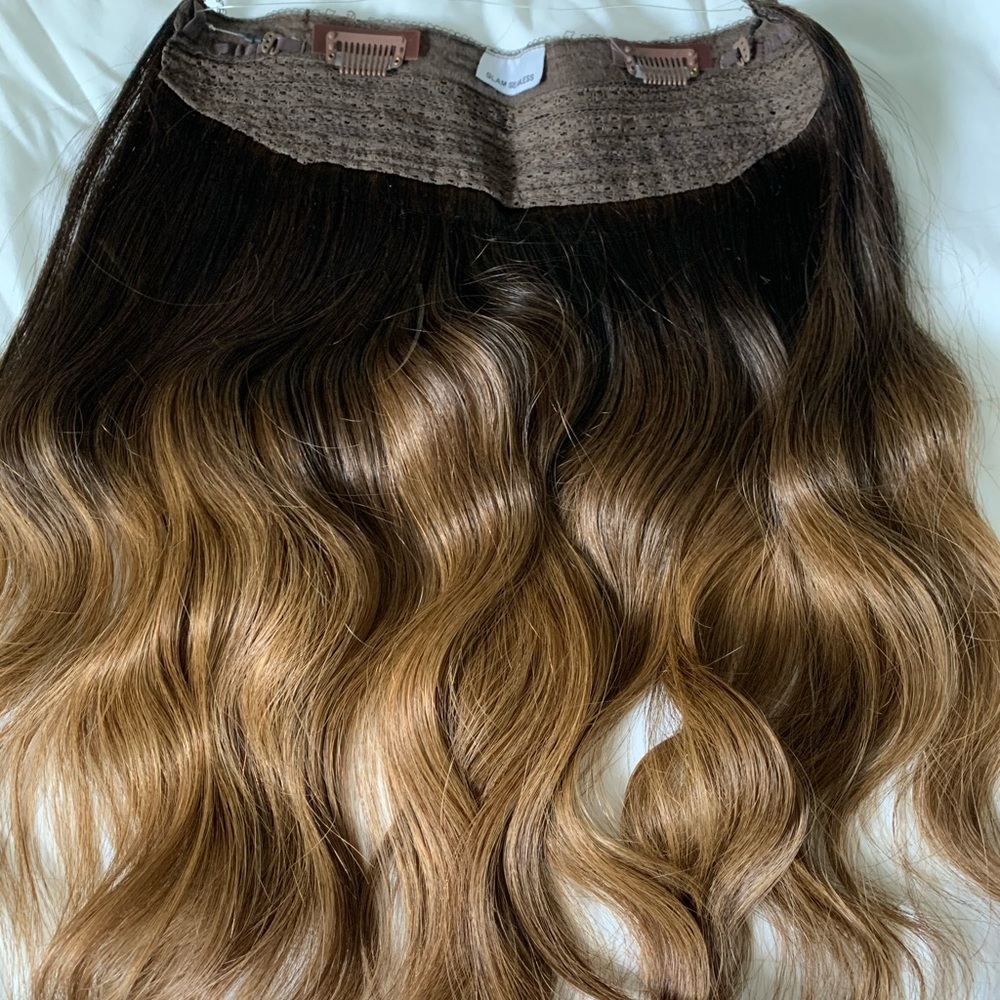 BRAND NEW GLAM SEAMLESS HALO REMI EXTENSIONS